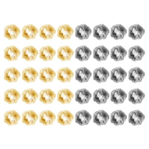 40 Pièces De Filets À Cheveux Pour Femmes, Filets À Cheveux Élastiques, Filets À Cheveux Légers Et Respirants, Filets À Cheveux En Nylon, Filets À Cheveux Pour Perruque