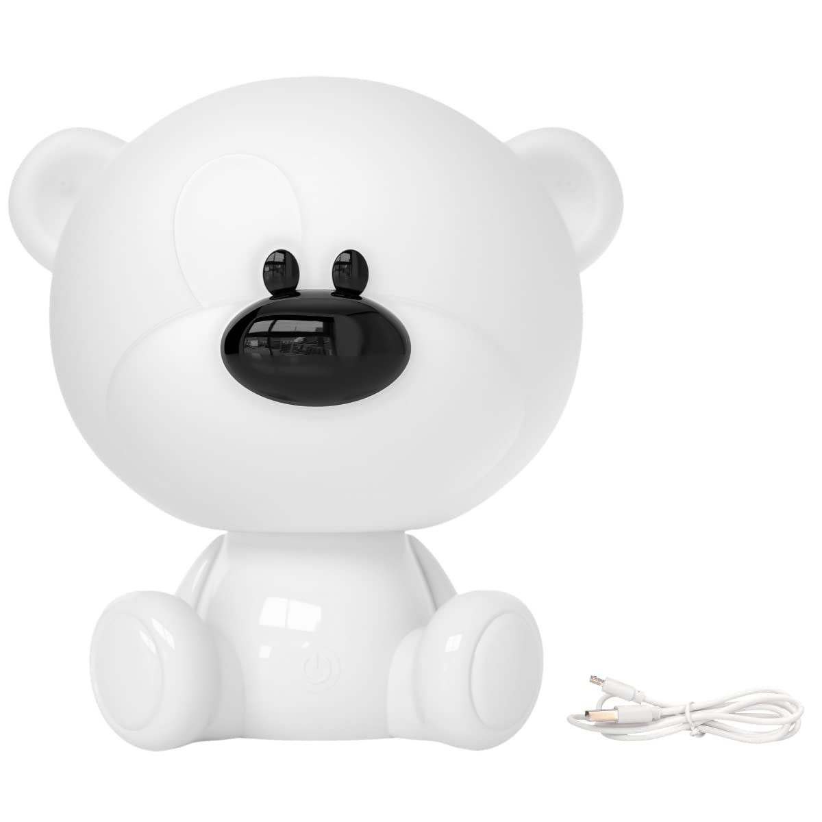 gsc evolution Luce notturna per bambini a LED Orsetto 2,5 W RGB + batteria ricaricabile per luce diurna Bianca