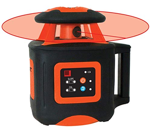 Image of Johnson Level & Tool 40-6541 High Accuracy Dual Slope Rotary Laser System, Red, 1 Kit