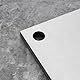SG Store 2 Stück 304 Edelstahl-Ankerplatte, 100 x 100 x 8 mm, 240 geschliffene Edelstahlplatten, Edelstahlbleche