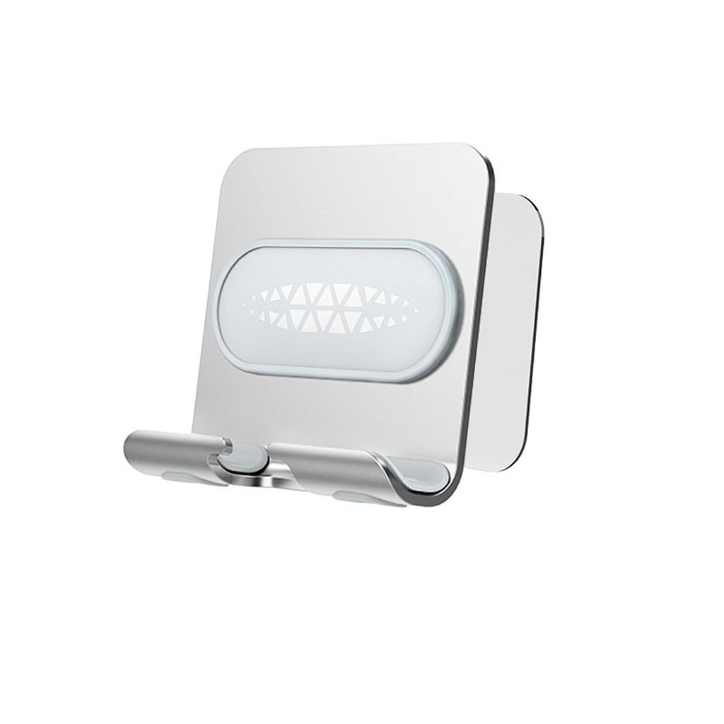 Support téléphone mural rotatif 360 pour cuisine et salle de bain