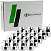 DPAccessories LCR2B6HCOCH04020 20 Chrome Factory Style Lug Nuts for Honda Acura Aluminum Wheels 90381S4L003 Wheel Lug Nut