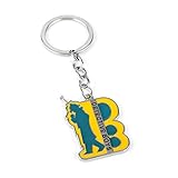 Xerial Detective Boys Necklace Conan's Communicator Keychain Vox-caster Brooch Pins Pendant Badge Cosplay (Keychain)