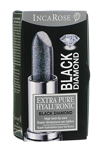 INCAROSEBlack Diamond 4Ml - Bright and Young - Hydrated, Soft and Elastic - Fights The External Agents - Lips Care - Beautiful Lips - Italy