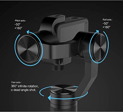 Stabilisateur d'image pour caméra de sport et support de fixation fluide