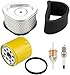 12 083 05-S 12 883 05-S1 1208314 Air Filter with Oil Filter Maintenance Kit for Kohler Command Pro CV11 CV12.5 CV13 CV14 CV15 CV16 Lawn Mower for John Deere GY20574 M92359 AM121608 Lesco 050585