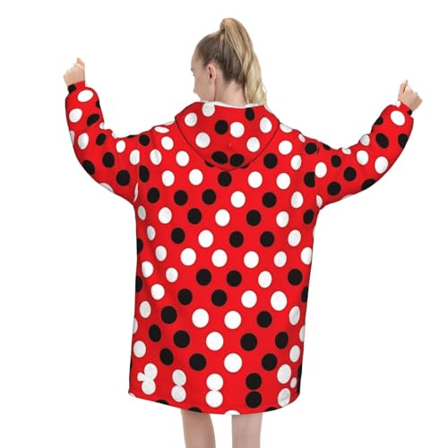 Couverture à capuche contre le froid : le pull géant doux adulte