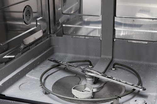 image for Sharp SDW6504MS Stainless Steel Dishwasher, 24-inch Pocket Handle, 52 