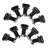 Large compatibilité : convient à diverses marques de caméras d'action, ce qui en fait un polyvalent à votre équipement photo, vis à oreilles pour supports, support de caméra à ventouse