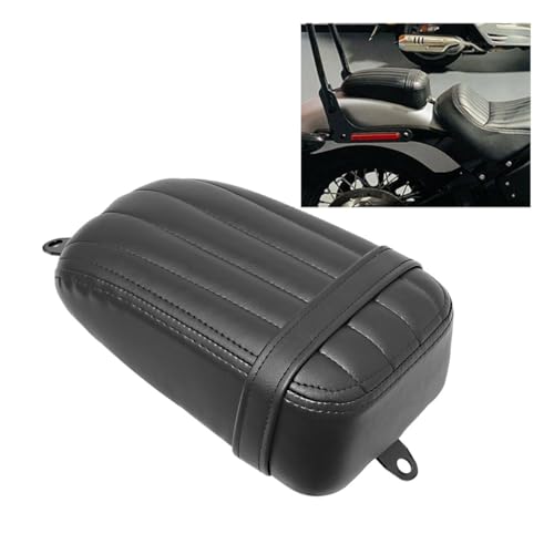 Asiento trasero negro de moto para Softail FXST 107 y Street Bob FXBB 2018-2024 2