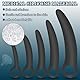 BDSMJOY Luxuriöses 5 Dilatoren Set Frauen,Dilator Analpug Butt Plug Multifunktional Plugs Sexspielzeug Set,Prostata Stimulation erotisches Sex Spielzeug für die Frau extrem hart (Schwarz)