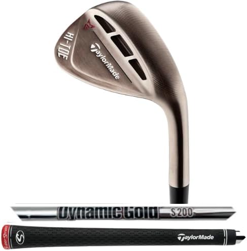 TaylorMade Hi Toe RAW 60 * 13 High Bounce Wedge, Dynamic Gold S200 Shaft