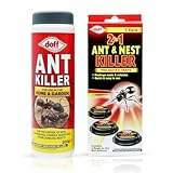 Ant Killer Powder 200g & Bait Stations (3 Pack) – Indoor & Outdoor Ant Control | Long-Lasting Dual Action Insect Bait & Powder for Home, Kitchen, Garden, Patio Use - Image 1