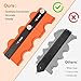 Contour Gauge (10+5 Inch) Unlimited Connection Profile Tool with Lock, Valentine's Day Gifts for Men Husband Him, Super Contour Duplicator Woodworking Tools Construction Outline Angle Measuring Tool