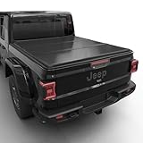 Calffree Hard Folding Truck Bed Tonneau Cover |CFHT-031|Fits 2020-2025 Jeep Gladiator 5' Bed (60.3')