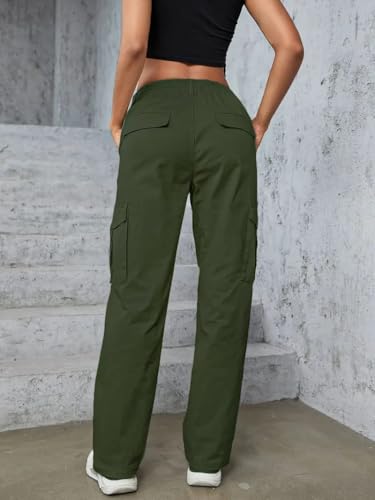 Image of LITZO Cotton Cargo Pants for Women || Womens Cargo Pant (L-110-113)