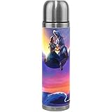 Capacidad: 17 onzas o 500 ml. Ciciera-Shop Taza De Vacío Aladdin Inoxidable Aislado Y La Lámpara Mágica Taza De Agua Taza De Viaje De Café Deportivo Taza Termo