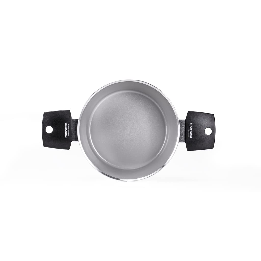 Moneta Futura Casseruola 20Cm, Rivestimento Naturale Finegres (No Pfas), Anche Per Induzione