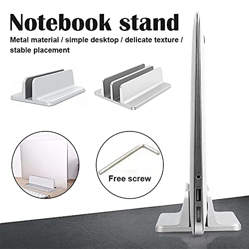 Soporte vertical para laptop de aleación de aluminio miniatura 3