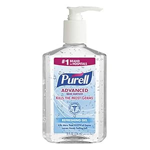 GOJO PURELL Instant Hand Sanitizer, 8-oz. Pump Bottle
