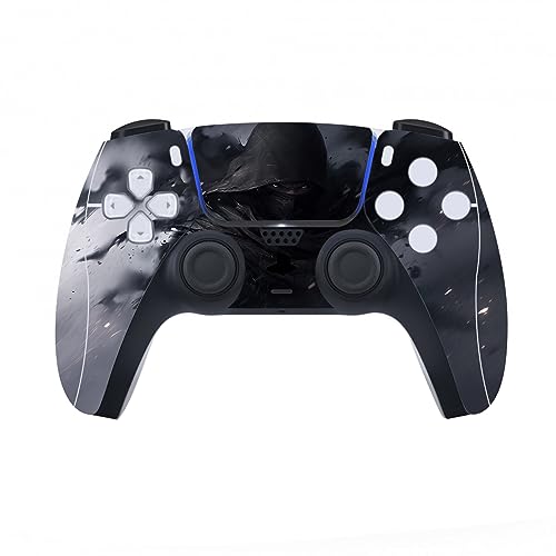 Image of PlayVital Shadow Assassin Full Set Skin Decal for ps5 Console Digital Edition, Sticker Vinyl Decal Cover for ps5 Controller & Charging Station & Headset & Media Remote