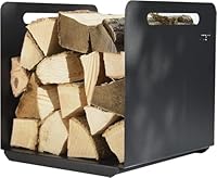 Unterstützung für Brennholz und Holzbriketts, 100% Stahl.