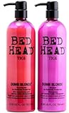 TIGI Tween Dumb Blonde Colour Combat Shampoo + Conditioner je 750ml [Badartikel]