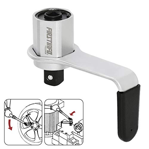 Image of FIRSTINFO F3220DF Manual Torque Multiplier 800 Nm with 3.4:1 Ratio 3/4 Inch to 1/2 Inch Drive Adapter for Heavy Duty Lug Nut Removal and Labour Saving Use