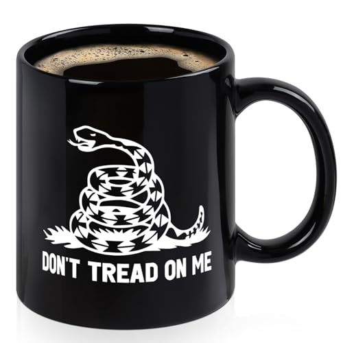 Maustic Don't Tread On Me Coffee Mug, American...