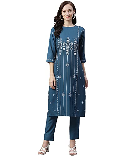 Image of ZIYAA Women's Rayon Salwar Suit Set