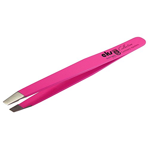 EKS Pinzette Slant 10 cm neon pink