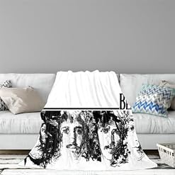 CHEWYZ Couverture Polaire imprimée 3D The Beatles Automne/Hiver, Couverture en Flanelle imprimée pour Enfants, garçons et Filles, Couverture pelucheuse pour canapé-lit 150x200cm - Les Beatles, Paul McCartney, John Lennon, RIngo Starr, George Harrison CHEWYZ Couverture Polaire imprimée 3D The Beatles Automne/Hiver, Couverture en Flanelle imprimée pour Enfants, garçons et Filles, Couverture pelucheuse pour canapé-lit 150x200cm – Image 7