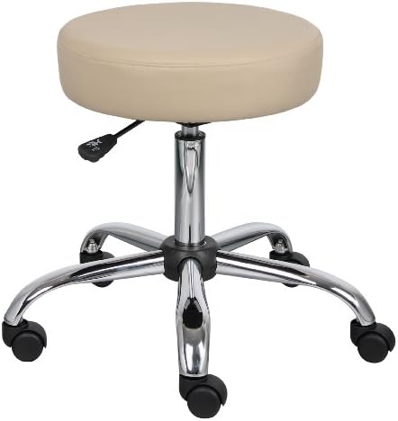Boss Office Products Be Well Medical Spa Stool in Beige, 250 (B24...
