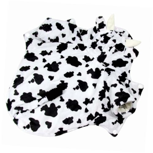 Disfraz de Vaca para Perros Talla M SUPVOX