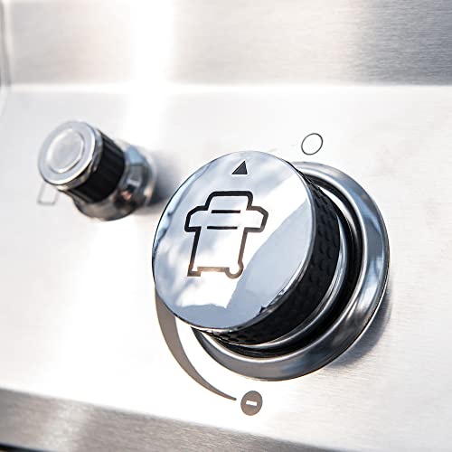 Nexgrill Premium 720-0882Ae Evolution Barbecue, Outdoor Cooking, Patio, Garden, Side Tables And Infrared Techology, Black, 5-Burner Propane Gas Grill, 57000Btus Total #TOP2