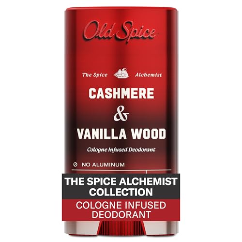 Old Spice Aluminum Free Deodorant for Men, The Spice Alchemist Collection, 24/7 Cologne Infused...