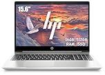 HP ProBook 450 G6 Ordinateur portable professionnel 15,6" (1366 x 768), Intel Core i5-8265U, 16 Go de RAM, SSD 512 Go, clavier QWERTY japonais, Windows 11 Pro (reconditionné)