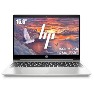 HP Portátil ProBook 450 G6 Business de 15,6 pulgadas (1366 x 768), Intel Core i5-8265U, 16 GB de RAM, 512 GB SSD, teclado QWERTY japonés, Windows 11 Pro (reacondicionado)