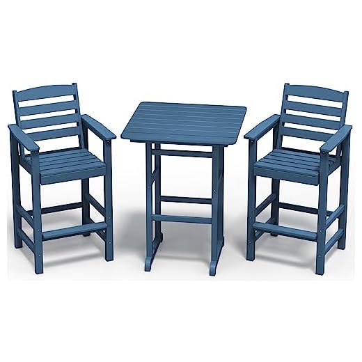 Adirondack Bar Height Chair Set