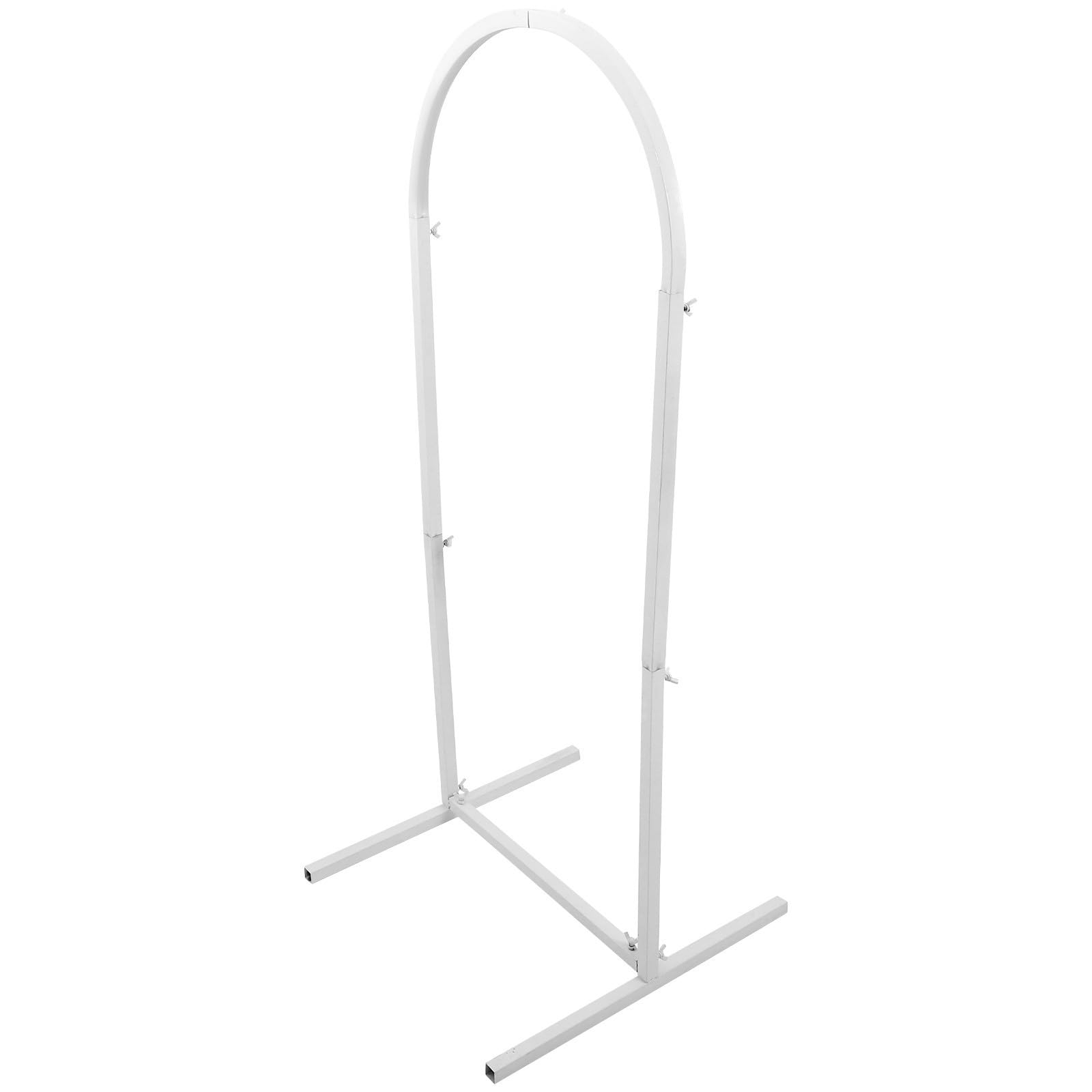 Soporte de Fondo Reutilizable de Hierro Blanco para Decoración de Fiesta