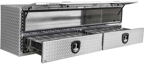Buyers Products 1701678 Aluminum Heavy-Duty Flatbed Contractor Tr...