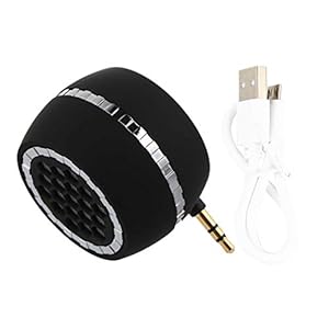 Hemobllo Mini-Wireless-Lautsprecher Handy-Lautsprecher Mini-Tragbarer Lautsprecher Line-In-Lautsprecher für Handy-Tablet…