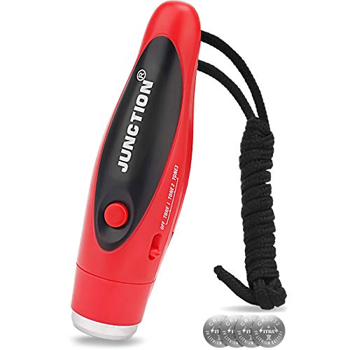 Image of UNIWA Electronic Whistle, Battery Operated Whistle Adjustable 3 Different Loud Whistle Sounds with Lanyard Handheld Electronic Whistles for Referees Volleyball Coaches Teacher, Soccer Sports Whistle