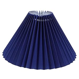 OSALADI Abat- Jour Plissé Forme Araignée Construction Abat- Jour Décoratif Abat- Jour Étanche À La Poussière Couvre Tableau Ombre Pour La Maison Hôtel