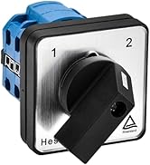 Heschen Universal-Nockenschalter, Drehschalter, Wechselschalter SZW26-20/N22.2, 660 V, 20 A, 2 Po...