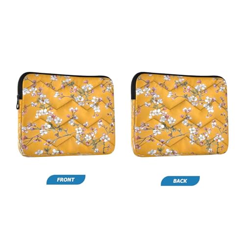 Funda para portátil de 13-14 pulgadas con diseño floral impermeable miniatura 2