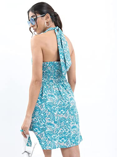 Image of Ketch Women Regular Fit Printed Sleeveless Dress