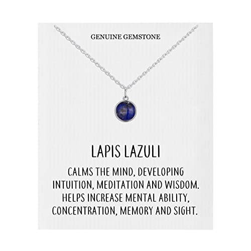 Philip Jones Collar de lapislázuli con Tarjeta de Cita Cover