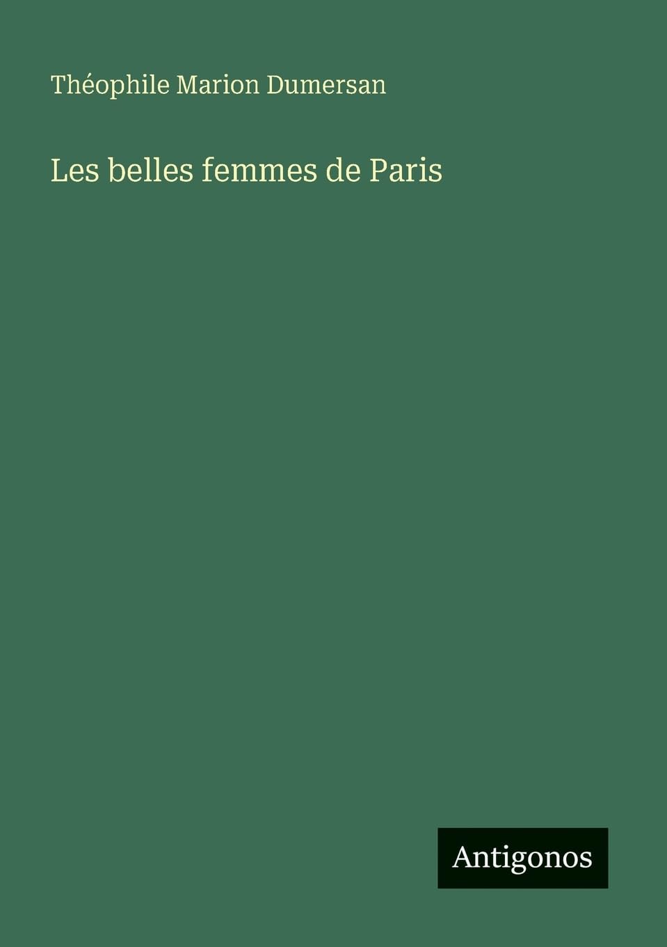 Les belles femmes de Paris