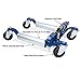 Eastwood Automotive Car Moving Dolly | ATV Hydraulic Foot Pump with 2600 lbs Combined Capacity | Heavy Duty Portable Truck Wheel Tire Dollies | Garage Essentials Automotive Tools | Set of 2